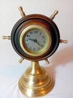 Maritieme objecten - Hout brons glas- Vintage Ships Captains