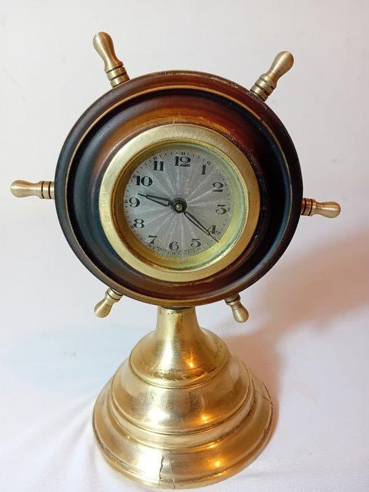 Maritieme objecten - Hout brons glas- Vintage Ships Captains, Antiek en Kunst, Curiosa en Brocante