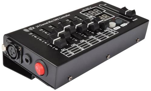 QTX MDMX-24 24 Kanaals Mini DMX Controller, Muziek en Instrumenten, Licht en Laser, Overige typen, Nieuw, Verzenden