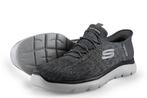 Skechers Instappers in maat 48½ Grijs | 10% extra korting, Kleding | Heren, Overige kleuren, Verzenden, Overige typen, Zo goed als nieuw