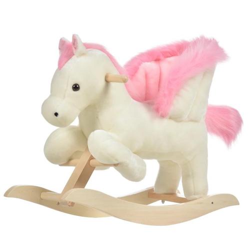 TRUUSK Kinderhobbelpaard Babyschommeldier Paard Met Dierenge, Kinderen en Baby's, Speelgoed | Overig, Nieuw, Verzenden