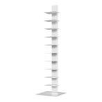 Boekenkast Eksjö schap 150x39x39 cm wit [en.casa], Huis en Inrichting, Kasten | Boekenkasten, Verzenden, Nieuw