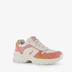 Supercracks dames dad sneakers wit roze maat 37, Verzenden, Nieuw