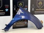 Renault Scenic 2 scherm rechts voor bj.2003 tot 2009 blauw, Gebruikt, Voor, Renault, Spatbord