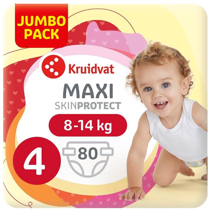Kruidvat 4 Maxi Luiers Jumbopack, Kinderen en Baby's, Overige Kinderen en Baby's, Nieuw, Verzenden