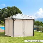 Paviljoen Zijpanelen 3x3m, 302L X 205H Cm, Met Haken, C-Ring, Verzenden, Nieuw