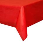 Rood Tafelkleed Compact 2,74m, Hobby en Vrije tijd, Feestartikelen, Nieuw, Verzenden