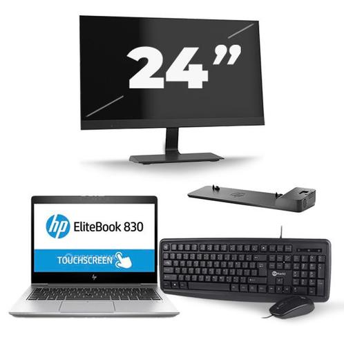 HP EliteBook 830 G5 - Intel Core i7-8e Generatie - 13 inch -, Computers en Software, Windows Laptops, Zo goed als nieuw, Verzenden