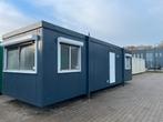 Kantoorunit - 10x3 meter  met keuken en toilet, Zakelijke goederen, Machines en Bouw | Keten en Containers, Ophalen of Verzenden