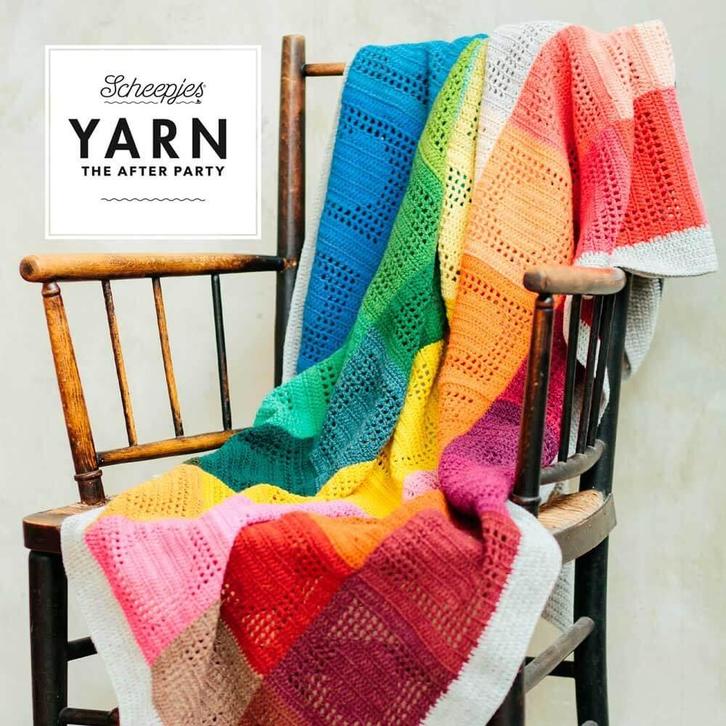 Scheepjes Haakpakket Rainbow Dots Blanket, Hobby en Vrije tijd, Breien en Haken, Breien of Haken, Nieuw, Wol of Garen, Ophalen of Verzenden
