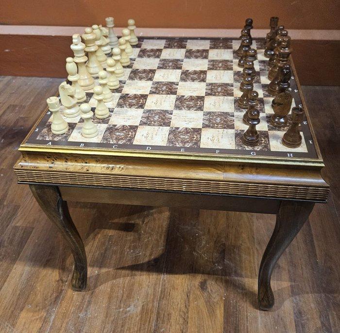 Schaakspel - Hout, Antiek en Kunst, Curiosa en Brocante