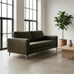Leren bank Match - 2,5 zits, Huis en Inrichting, Banken | Bankstellen, 150 tot 200 cm, Nieuw, Ophalen of Verzenden, Modern