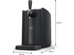 Philips HD3761/60 - Biertap - 30 dagen vers bier - Grijs, Verzenden, Zo goed als nieuw