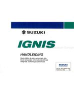 2003 SUZUKI IGNIS INSTRUCTIEBOEKJE NEDERLANDS, Auto diversen, Handleidingen en Instructieboekjes