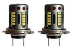H7 koplamp set | 2x  60-SMD LED daglichtwit 6000K - 1950 Lm/, Nieuw, Verzenden