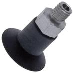 17mm Vlak CR Zwart Vacuümzuignap M5 Slag 2mm, Doe-het-zelf en Verbouw, Verzenden, Nieuw