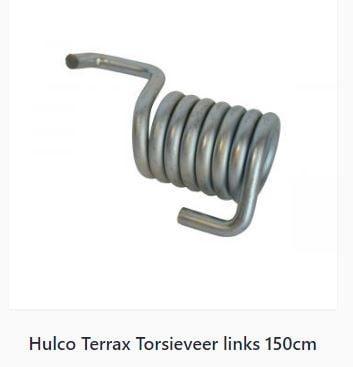 Terrax veer Hulco Terrax torsieveer links 150cm, Auto diversen, Aanhangwagen-onderdelen, Ophalen of Verzenden