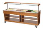 Buffetwagen warm | 6x 1/1 GN | 230V | 2150x880x1370(h)mm, Verzenden, Nieuw in verpakking