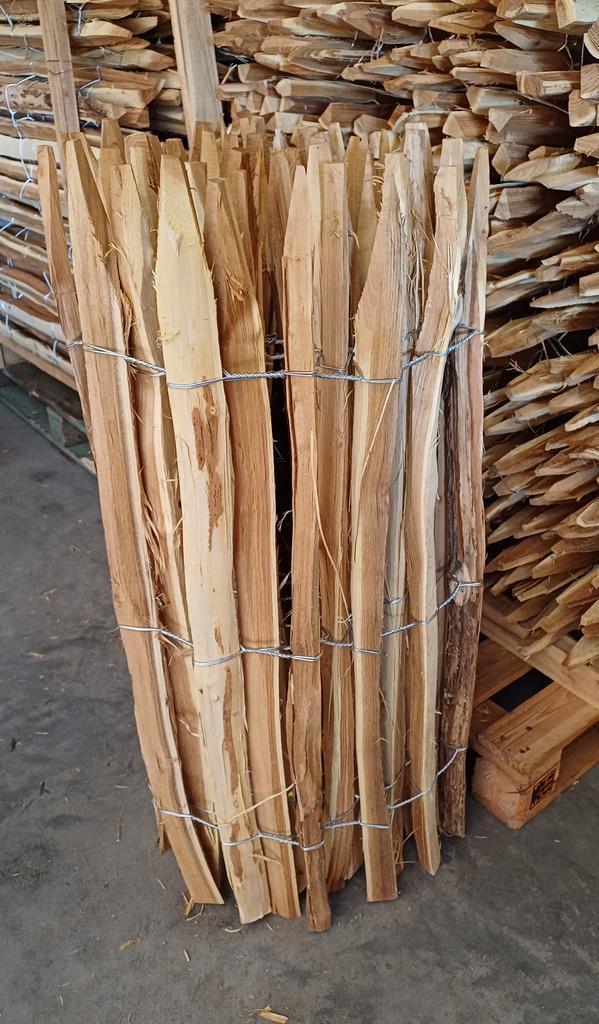 Nieuw Frans schapenhek Robinia 100cm hoog 4-6cm 5meter lang, Tuin en Terras, Tuinhekken en Hekwerk, Tuinhek, Nieuw, Hout, Ophalen of Verzenden