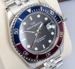 Philip Watch - Caribe Sport - Blue/red - Swiss Made - Date -, Nieuw