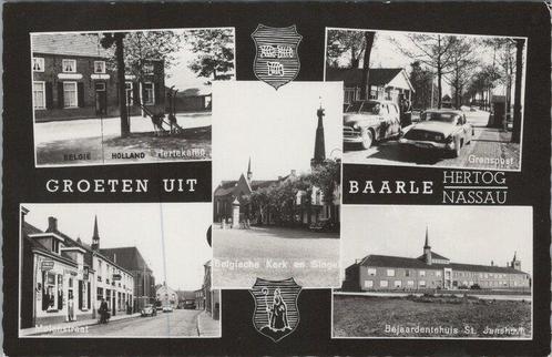 BAARLE HERTOG - NASSAU - Meerluik Groeten uit Baarle Hert..., Verzamelen, Ansichtkaarten | Nederland, Verzenden