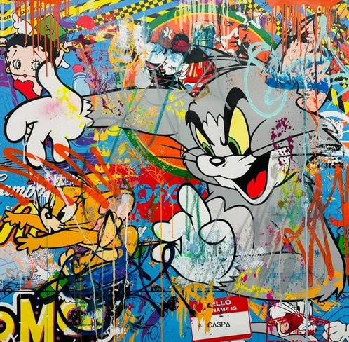 CASPA - Tom and Jerry, Antiek en Kunst, Kunst | Schilderijen | Modern