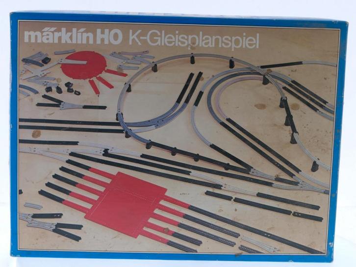 Schaal H0 Märklin 0231 K-Gleisplanspiel 1:5 #8272 (Speciaal, Hobby en Vrije tijd, Modeltreinen | H0, Rails, Gebruikt, Märklin