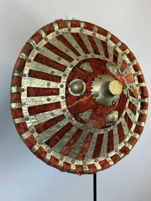 Rare Metal African Ethiopian Ras shield - Ethiopia, Antiek en Kunst, Kunst | Niet-Westerse kunst