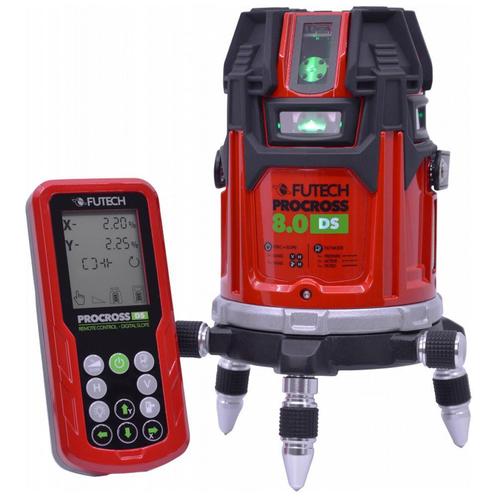 Futech PROCross | 8-Lijns GROEN | Digitaal Afschot | 1mm@10m, Doe-het-zelf en Verbouw, Meetapparatuur, Nieuw, Ophalen of Verzenden