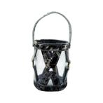*windlicht koe hengsel zwart/wit 15cm*, Huis en Inrichting, Woonaccessoires | Overige, Verzenden, Nieuw