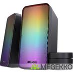 Trust GXT 611 Wezz 2.0 PC Speakerset RGB Zwart, Verzenden, Nieuw, Trust
