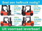 Voorraad heftrucks en gratis geleverd NL, 1.8, 2.5, 3, 3.5 T, 3000 tot 4000 kg, Heftruck, Elektrisch, Verzenden
