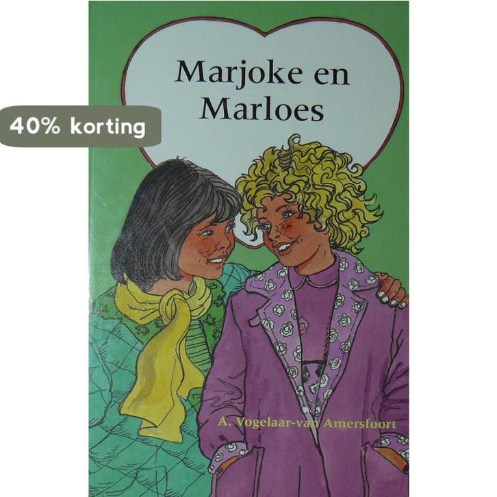 MARJOKE EN MARLOES 9789033109607 A. Vogelaar-van Amersfoort, Boeken, Kinderboeken | Jeugd | 13 jaar en ouder, Zo goed als nieuw