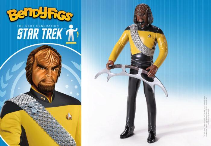 Star Trek: The Next Generation Bendyfigs Bendable Figure Lt, Verzamelen, Film en Tv, Nieuw, Ophalen of Verzenden