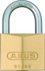 ABUS Hangslot gelijksluitend 65 40Mm Sl6401 Messing, Nieuw, Koper of Messing, Slot, Verzenden