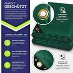 tillvex® Floordirekt Afdekzeil, met ingestanste ringen, 10 x, Doe-het-zelf en Verbouw, Zeil en Folie, Verzenden, Zo goed als nieuw