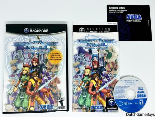 Nintendo Gamecube - Phantasy Star Online I & II - USA, Spelcomputers en Games, Games | Nintendo GameCube, Gebruikt, Verzenden