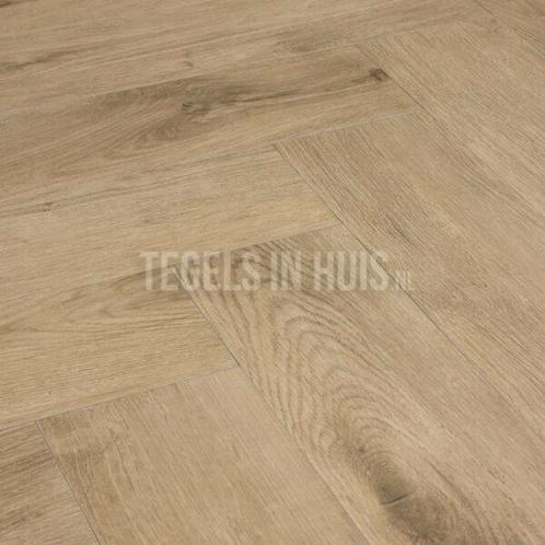 Keramisch parket tegel 15x60 beigebruintaupe houtlook, Doe-het-zelf en Verbouw, Tegels, Nieuw, 10 m² of meer, Ophalen of Verzenden