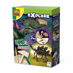 SES - Explore - Dino en skelet opgraven 2 in 1 - Stegosaurus, Verzenden, Nieuw, Knutselen