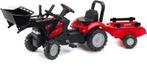Falk Tractor Case Set + Lader 2/5 (Merken, Tractoren), Kinderen en Baby's, Speelgoed | Buiten | Voertuigen en Loopfietsen, Ophalen of Verzenden