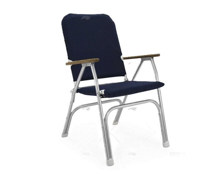 Forma dekstoel Deluxe navy - klapstoel bij BOOTSTOELEN.NL, Watersport en Boten, Accessoires en Onderhoud, Interieur en Kussens