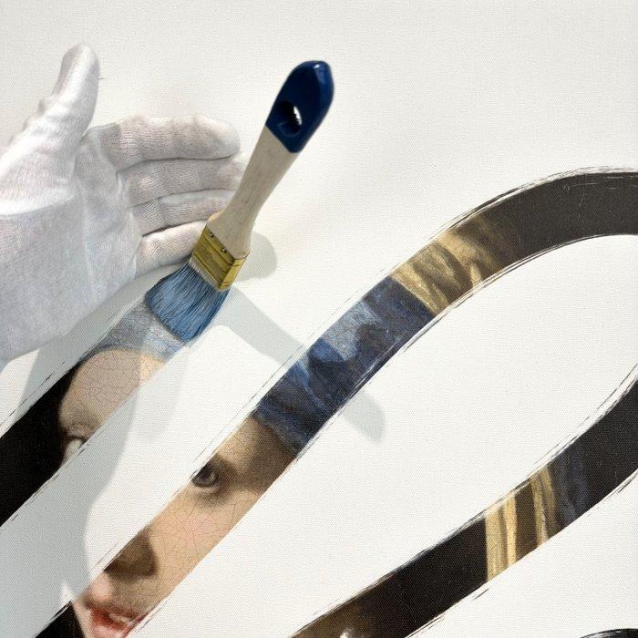 Santicri - Dèjà-vu, la ragazza con il turbante, Antiek en Kunst, Kunst | Schilderijen | Modern