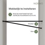 Noswo Gordijnroede Zonder Boren - 130-230 cm - Inclusief 15, Verzenden, Nieuw