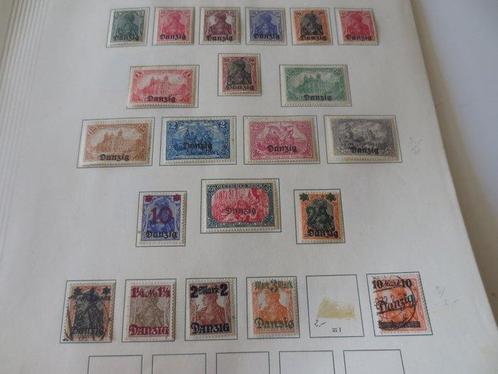 Duitse Rijk 1920/1939 - uitgebreide verzameling Danzig op, Postzegels en Munten, Postzegels | Europa | Duitsland