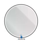 Badkamerspiegel BWS Allen Incl. Led 80 Cm Zwart, Ophalen of Verzenden, Nieuw, Bad