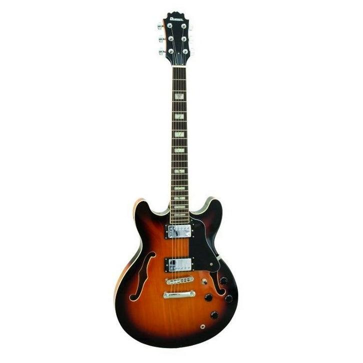 Dimavery SA-610 semi akoestische gitaar vintage sunburst, Muziek en Instrumenten, Snaarinstrumenten | Gitaren | Elektrisch, Verzenden