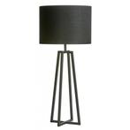 Light & Living Tafellamp Miley Zwart  - 35x80x35cm (BxHxD)