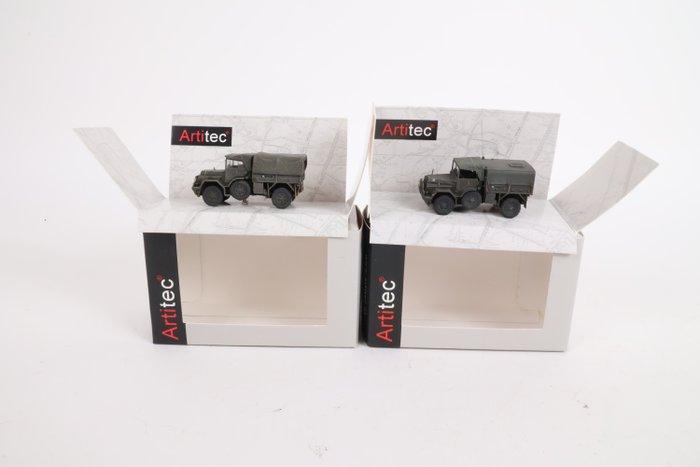 Artitec H0 - 387.165/198 - Modeltreinvoertuigen (2) - DAF YA, Hobby en Vrije tijd, Modeltreinen | H0