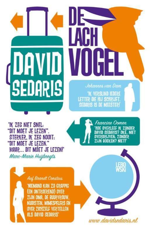 De lachvogel 9789048816842 David Sedaris, Boeken, Romans, Gelezen, Verzenden