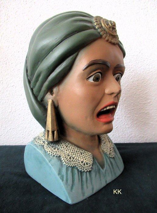 Gaper - Unieke zeldzame grote Apotheek Gaper - Holland, Antiek en Kunst, Antiek | Wandborden en Tegels